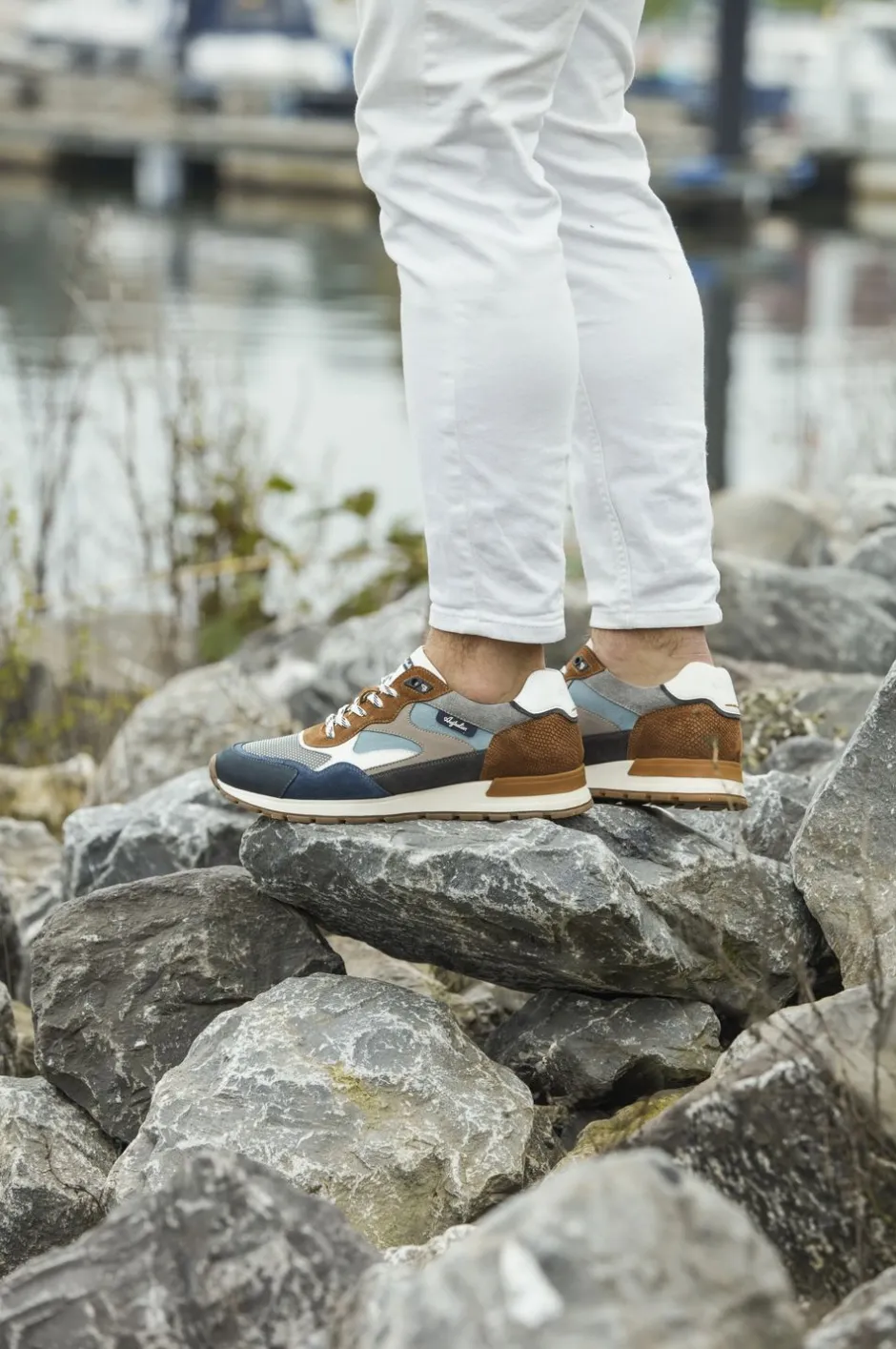Australian Tiago Sneakers Blauw Heren|Heren Sneakers