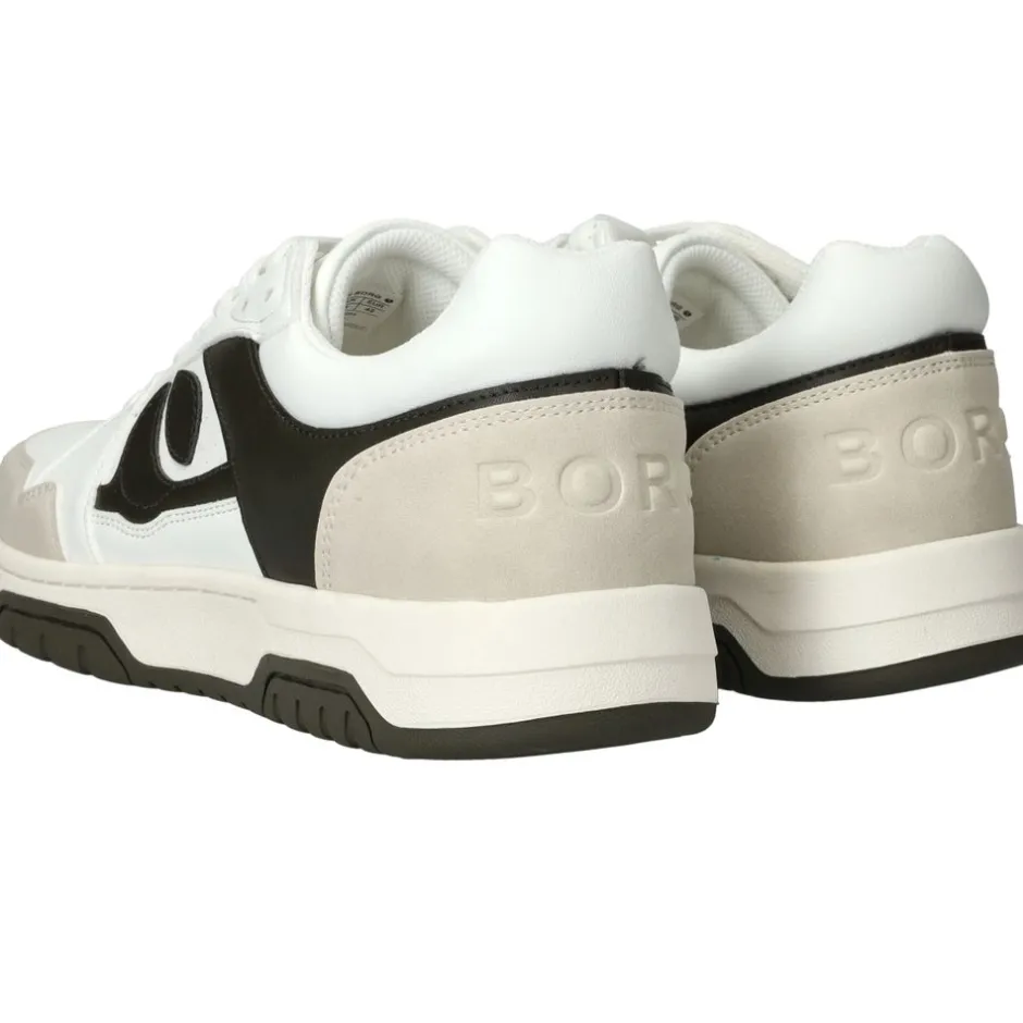Bjorn Borg Ollie WB Sneakers Wit Heren|Heren Sneakers