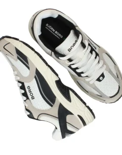 Bjorn Borg R3400 Sneakers Grijs Heren|Heren Sneakers