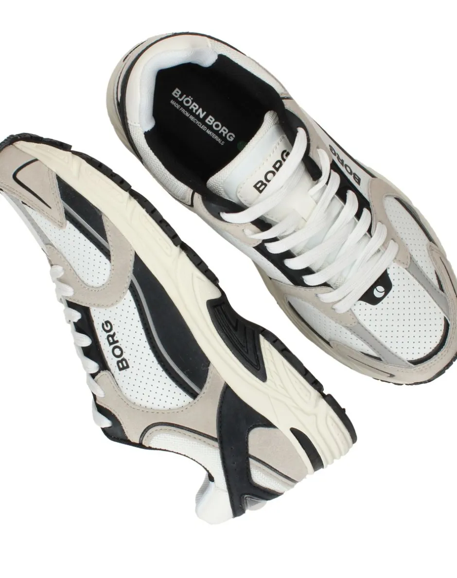 Bjorn Borg R3400 Sneakers Grijs Heren|Heren Sneakers