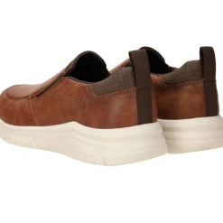 Bugatti Instappers Cognac Heren|Heren Instappers|Comfort
