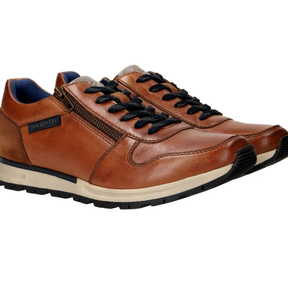 Bugatti Sneakers Cognac Heren|Heren Sneakers