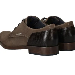 Bugatti Veterschoenen Taupe Heren|Heren Veterschoenen