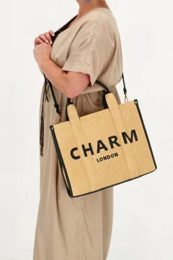 Charm Tas Beige Dames|DAMES Tassen