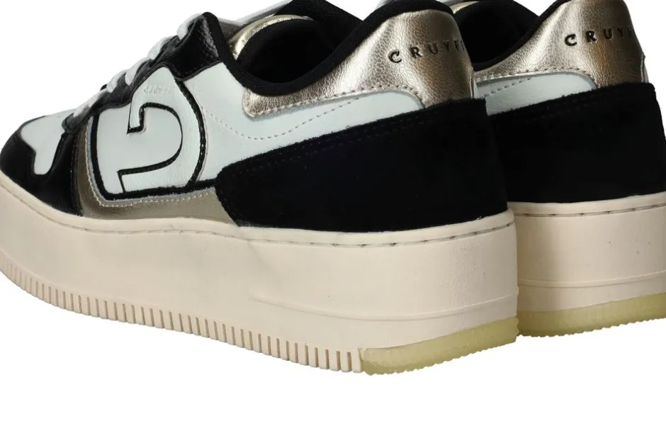 Cruyff Campo High Lux Tall Sneakers Zwart Dames|DAMES Sneakers