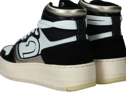 Cruyff Campo High Lux Tall Sneakers Zwart Dames|DAMES Sneakers