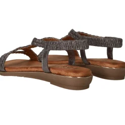 DSTRCT Sandalen Zilver Dames|DAMES Sandalen