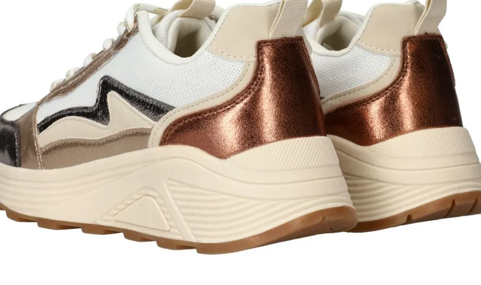 DSTRCT Sneakers Beige Dames|DAMES Sneakers
