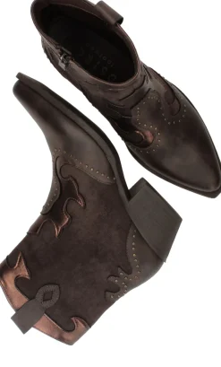 DSTRCT Westernboots Dames|DAMES Enkellaarsjes