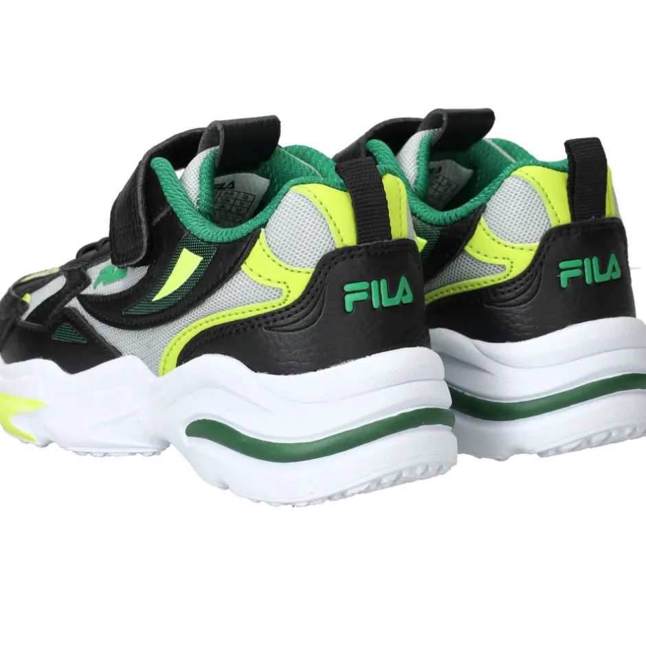 Fila Madrun Velcro Sneakers Zwart Jongens| Sneakers