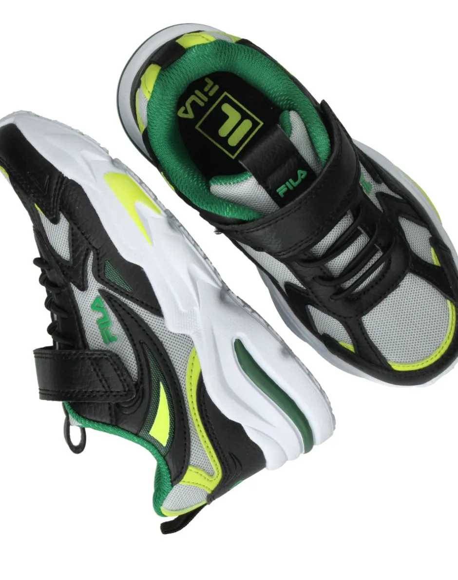 Fila Madrun Velcro Sneakers Zwart Jongens| Sneakers