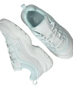 Fila Strada Logo Sneakers Wit Meisjes| Sneakers