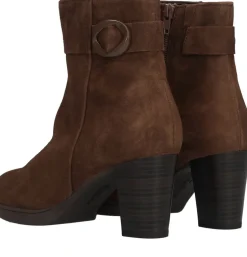 Gabor Enkellaarsjes Cognac Dames|DAMES Comfort|Enkellaarsjes