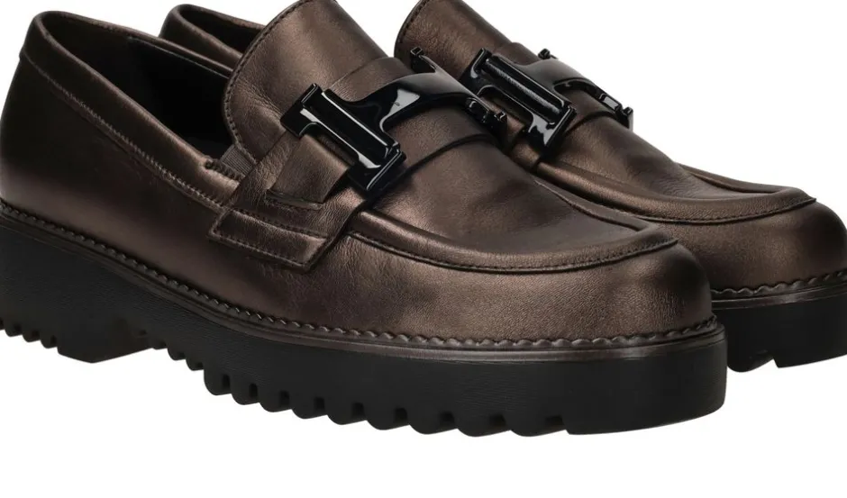 Gabor Loafers Bruin Dames|DAMES Instappers