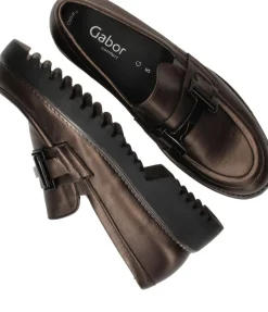Gabor Loafers Bruin Dames|DAMES Instappers