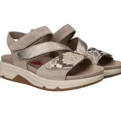 Gabor Rollingsoft Sandalen Beige Dames|DAMES Sandalen|Comfort