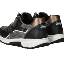 Gabor Rollingsoft Sneakers Zwart Dames|DAMES Comfort|Sneakers