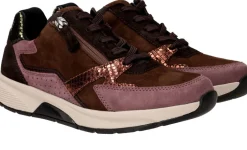 Gabor Rollingsoft Sneakers Paars Dames|DAMES Comfort|Sneakers