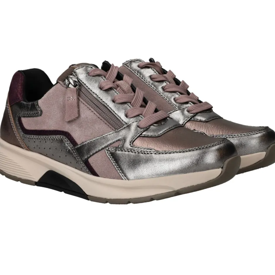 Gabor Rollingsoft Sneakers Roze Dames|DAMES Comfort|Sneakers