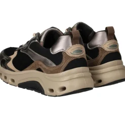 Gabor Rollingsoft Sneakers Zwart Dames|DAMES Comfort|Sneakers