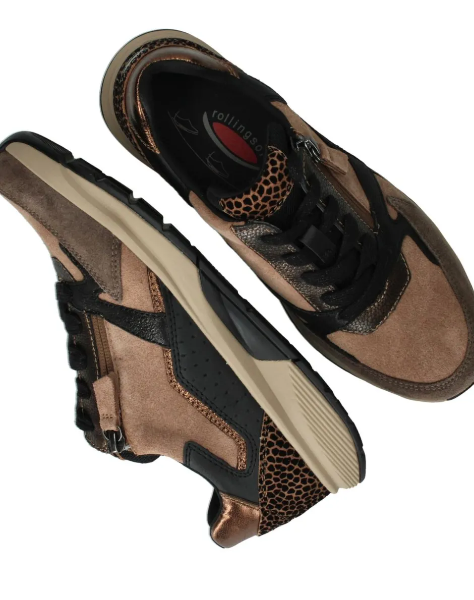 Gabor Rollingsoft Sneakers Dames|DAMES Comfort|Sneakers