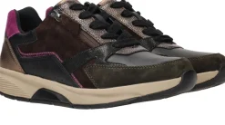 Gabor Rollingsoft Sneakers Bruin Dames|DAMES Sneakers