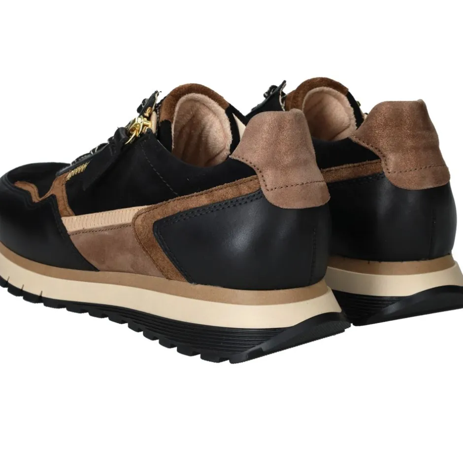 Gabor Sneakers Zwart Dames|DAMES Sneakers