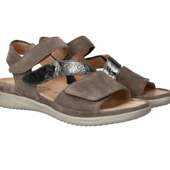 Hartjes Sandalen Taupe Dames|DAMES Sandalen|Comfort
