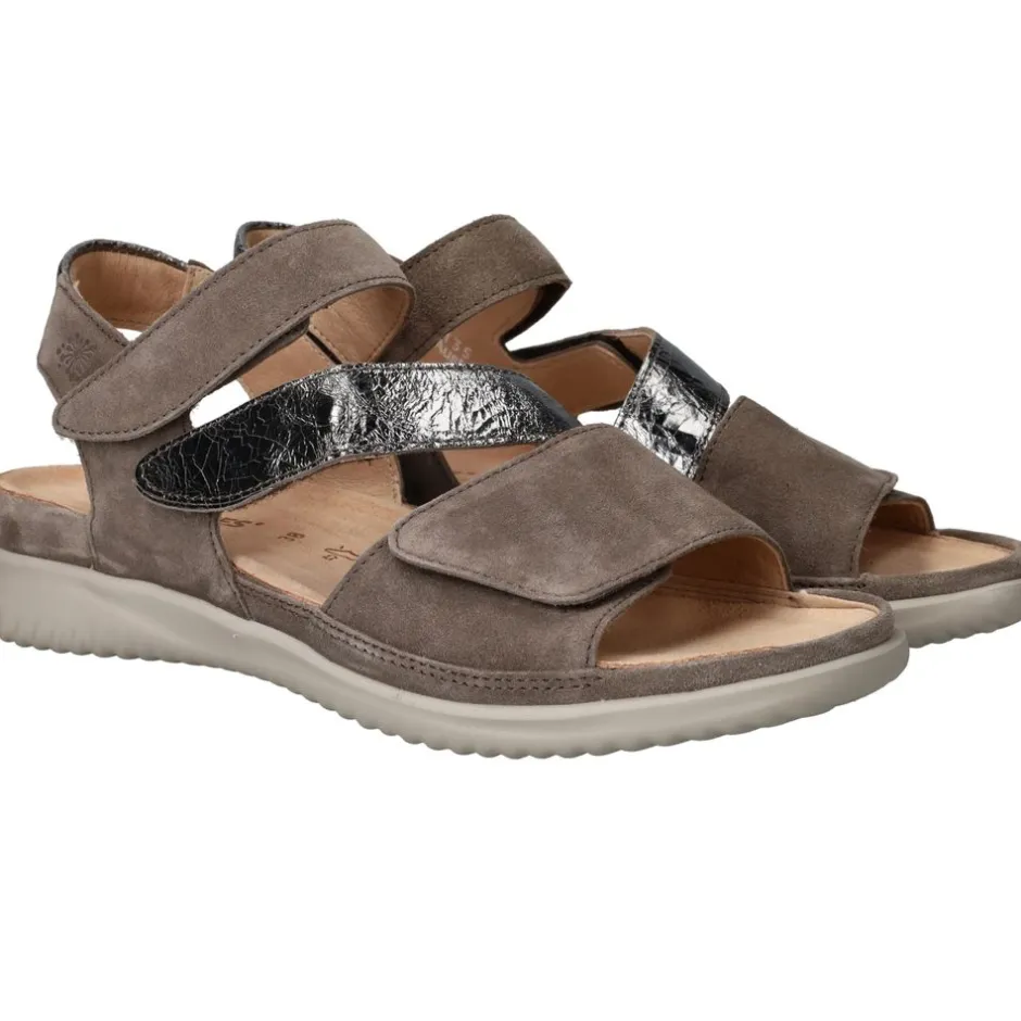 Hartjes Sandalen Taupe Dames|DAMES Sandalen|Comfort