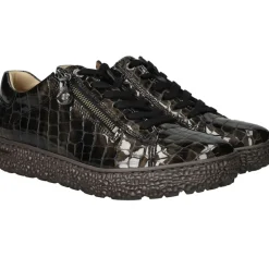 Hartjes Veterschoenen Zwart Dames|DAMES Veterschoenen