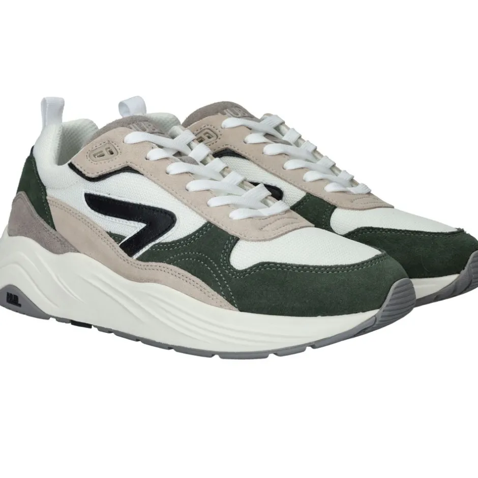 HUB Glide S43 Sneakers Groen Heren|Heren Sneakers