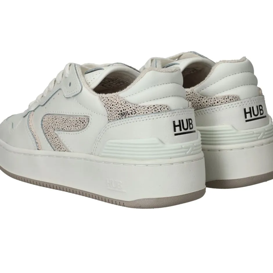 HUB Smash L31 Sneakers Beige Dames|DAMES Sneakers