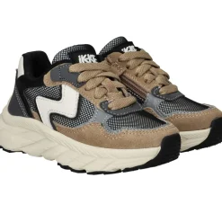 IKKE IK-KE Sneakers Beige Jongens| Sneakers