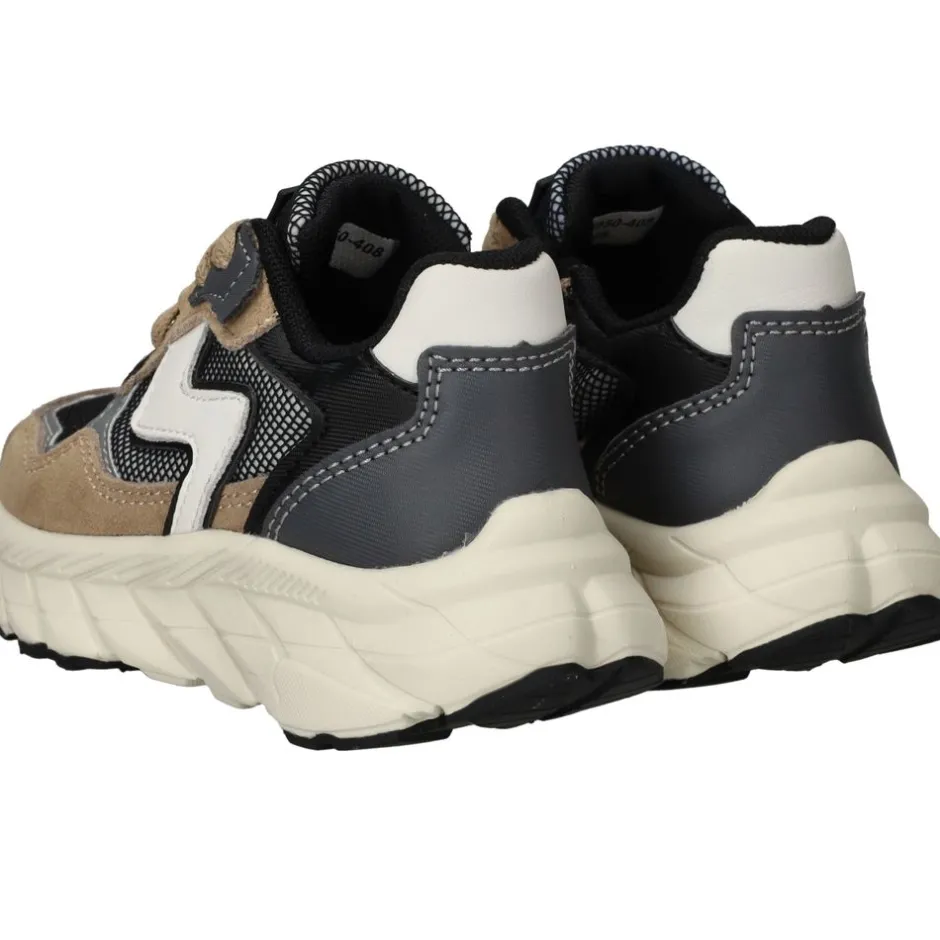 IKKE IK-KE Sneakers Beige Jongens| Sneakers