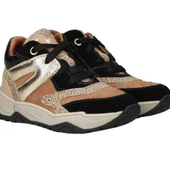IKKE IK-KE Sneakers Bruin Meisjes| Sneakers