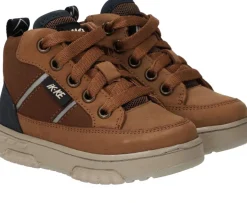 IKKE IK-KE Sneakers Cognac Jongens| Sneakers