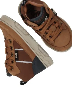 IKKE IK-KE Sneakers Cognac Jongens| Sneakers