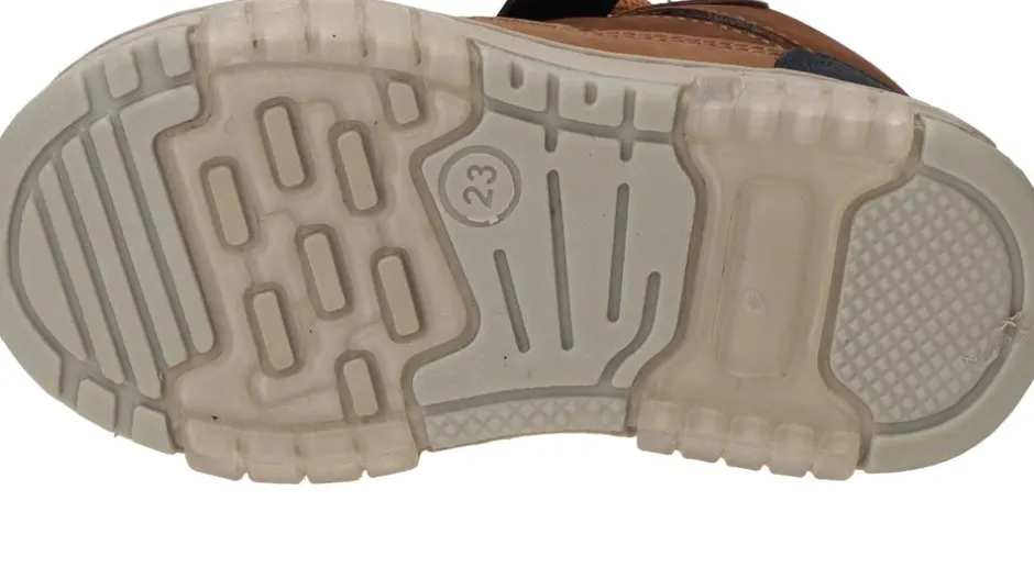 IKKE IK-KE Sneakers Cognac Jongens| Sneakers