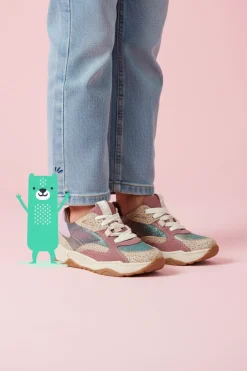 IKKE IK-KE Sneakers Roze Meisjes| Sneakers