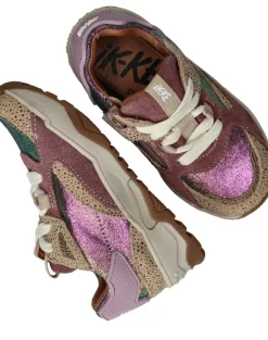 IKKE IK-KE Sneakers Roze Meisjes| Sneakers