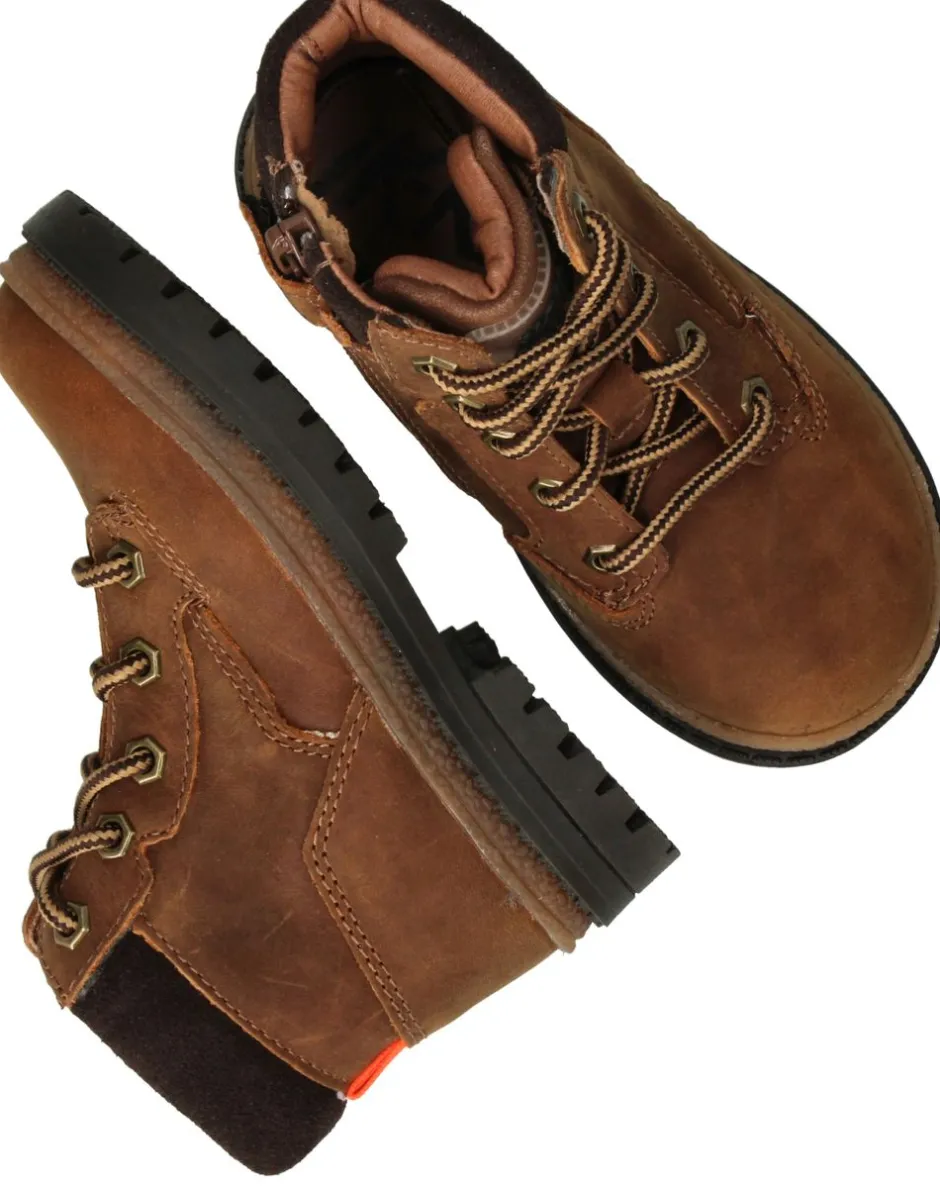 IKKE IK-KE Veterboots Bruin Jongens| Boots