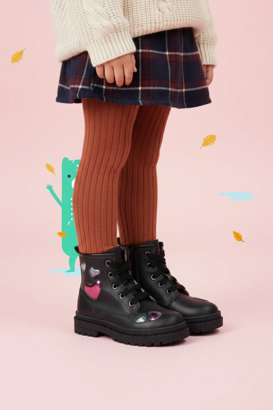 IKKE IK-KE Veterboots Meisjes| Boots