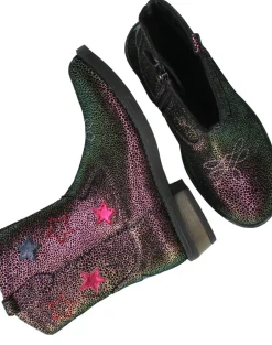 IKKE IK-KE Westernboots Paars Meisjes| Enkellaarsjes|Boots