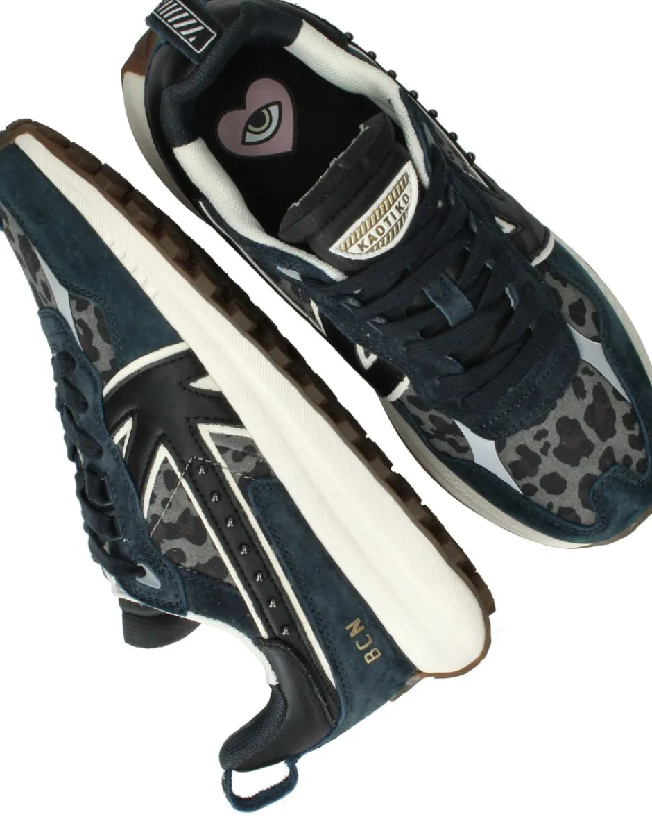 Kaotiko Detroit Glam Sneakers Dames|DAMES Sneakers