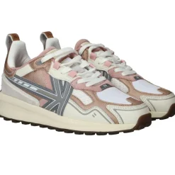 Kaotiko Detroit Tach Sneakers Roze Dames|DAMES Sneakers