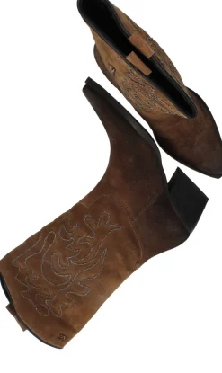 Lazamani Boots Cognac Dames|DAMES Boots