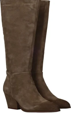 LOFF 1881 Laarzen Taupe Dames|DAMES Laarzen