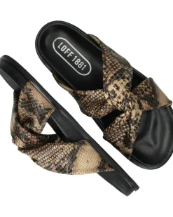 LOFF 1881 Slippers Beige Dames|DAMES Slippers