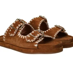 LOFF 1881 Slippers Cognac Dames|DAMES Slippers