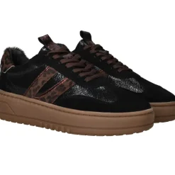 LOFF 1881 Veterschoenen Zwart Dames|DAMES Veterschoenen|Sneakers